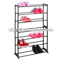 shoe rack for storage shoes plastic material steel tube