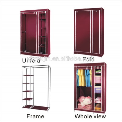 105*45*175cm PORTABLE CLOSET WARDROBE UK DESIGN