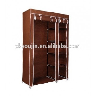 METAL+80g NON-WOVEN FABRIC PORTABLE CLOSET WARDROBE