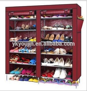 36PAIRS SHOE RACK CABINET WITH TWO DOORS DESIGN