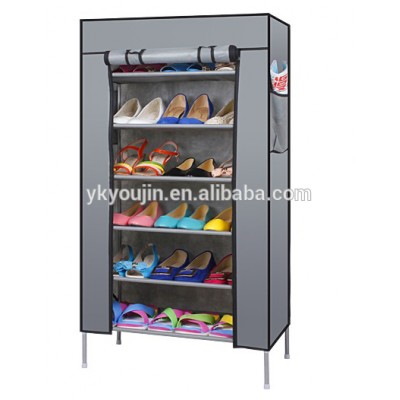 SHOE RACK &CABINET NONWOVEN FABRIC CLOSET WITH NON-WOVEN FABRIC